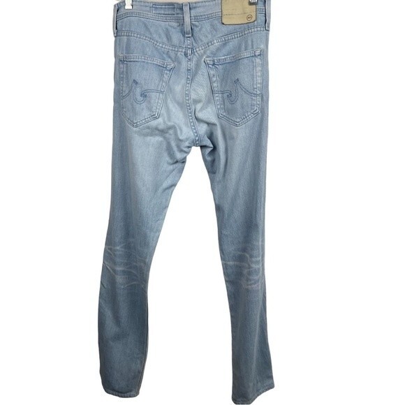 AG Adriano Goldschmied AGED Denim The Dylan Slim Skinny Distressed Jeans Size 30 - Picture 5 of 6